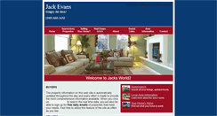 Desktop Screenshot of jackevans.com